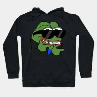 pepe cool finger guns Hoodie